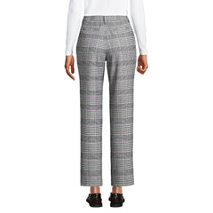 Women's High Rise Brushed Flannel Tapered Ankle Pants