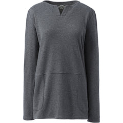 School Uniform Women's Cotton Polyester Long Sleeve Tunic with Pockets