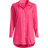 Women's Cotton Voile Billowy Oversized Shirt