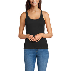 Women's Petite Micro Rib Go-To Layering Tank
