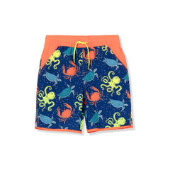Boys Chlorine Resistant Stretch Hydroliner Sport Swim Trunks