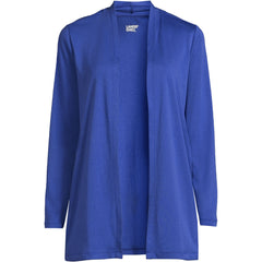 School Uniform Women's Long Sleeve Supima Micro Modal Open Cardigan Tunic