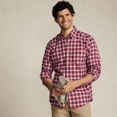 Men's Traditional Fit No Iron Twill Shirt