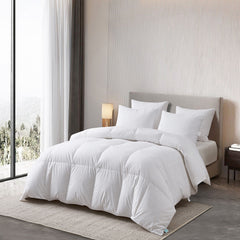 Martha Stewart All Season Cotton Blend Hungarian Goose Down Comforter