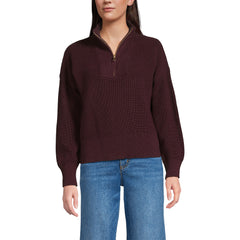 Women's Drifter Shaker Wedge Quarter Zip Sweater