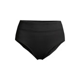 Women's Petite Tummy Control High Waisted Bikini Swim Bottoms