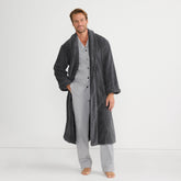 Men's Calf Length Turkish Terry Robe