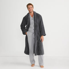 Men's Calf Length Turkish Terry Robe