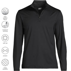 School Uniform Unisex Big Rapid Dry Quarter Zip Pullover