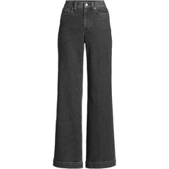 Recycled High Rise Wide Leg Denim Jeans