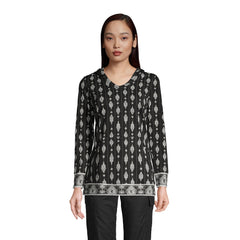 Women's Slub Jersey Hooded Tunic