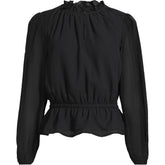 Women's Chiffon Peplum Top