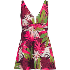 Women's Plus Size SlenderSuit U-Wire Swim Dress Swimsuit