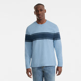 Men's Long Sleeve Slub Crew