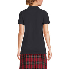 Women's Short Sleeve Mesh Polo Shirt