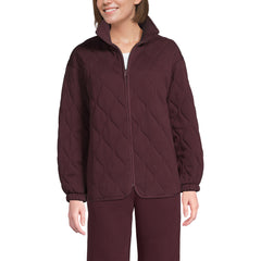 Women's RainDefense Serious Sweats Quilted Full Zip Jacket