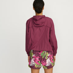 Women's UPF Packable Hooded Windbreaker Jacket