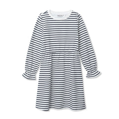 Girls Long Sleeve French Terry Knit Dress