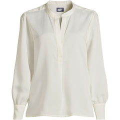 Women's Satin Popover Shirt