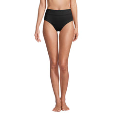 Women's Long Torso High Waisted Bikini Bottoms