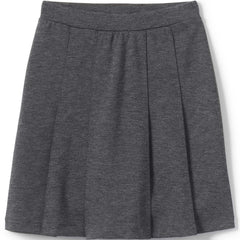 Girls Ponte Pleat Skirt Top of Knee