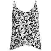 Women's Tulip Hem Tankini Top Print