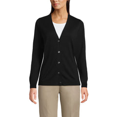 Women's Cotton Modal V-neck Cardigan Sweater