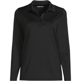 Women's Long Sleeve Feminine Fit Rapid Dry Polo Shirt