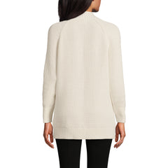 Women's Drifter Shaker Easy Fit Mock Neck Tunic Sweater