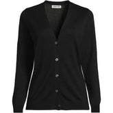 Women's Tall Cotton Modal V-neck Cardigan Sweater
