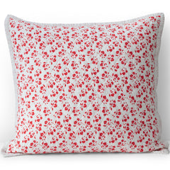 Printed Diamond Double Voile Quilt Sham
