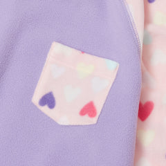 Kids Long Sleeve Pocket Fleece Pajama Set