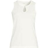 Women's Plus Size Supima Keyhole Tank