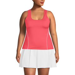 Women's Plus Size High Impact Scoop Neck Active Tank Top
