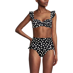 Women's D-Cup Balconnette Underwire Bikini Top