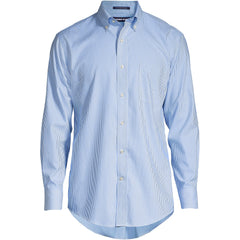 Men's Tall No Iron Supima Cotton Pinpoint Buttondown Collar Dress Shirt