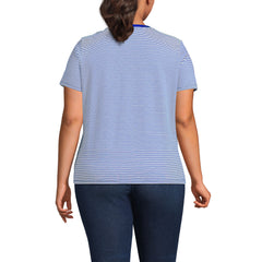 Plus Size Supima Cotton Crewneck T-Shirt