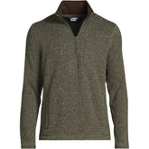 Men's Sweater Fleece Quarter Zip Pullover