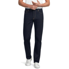 Men's Stretch Comfort Waist Easy Classic Fit Forever Blue Jean