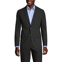 School Uniform Men's Washable Wool 2 Button Tailored Fit Suit Jacket
