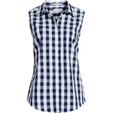 Women's Tall No Iron Sleeveless Shirt