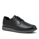 Men's Wide Width Leather Lace Up Derby Oxfords