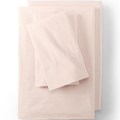 Essential Garment Washed Cotton Percale Bed Sheet Set