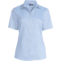 School Uniform Women's Plus Size Short Sleeve Oxford Shirt