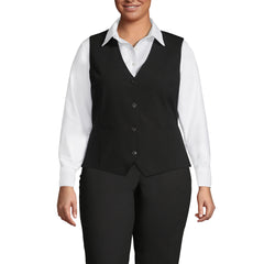 School Uniform Women's Plus Size Washable Wool Vest