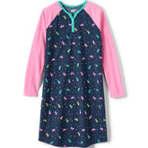 Girls Long Sleeve Jersey Nightgown
