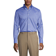 School Uniform Men's Tall Long Sleeve Buttondown Oxford Shirt
