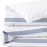 400 Thread Count Premium Supima Cotton No Iron Sateen Embroidered Duvet Bed Cover