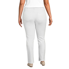 Women's Plus Size Mid Rise Straight Leg Jeans