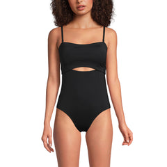 Women's Bandeau Cut Out One Piece